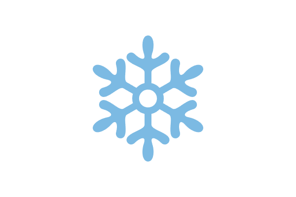 雪の結晶のアイコン