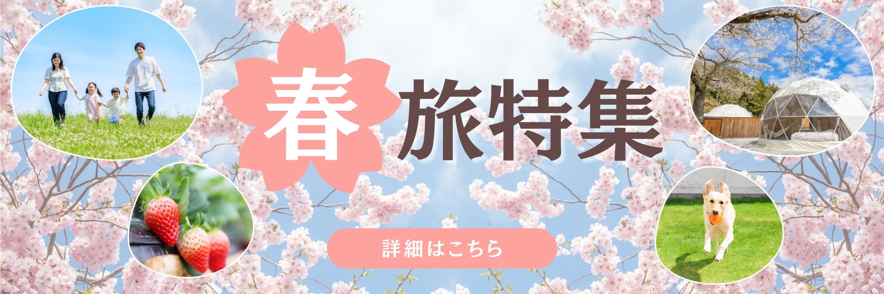 春旅のおすすめのグランピング施設特集