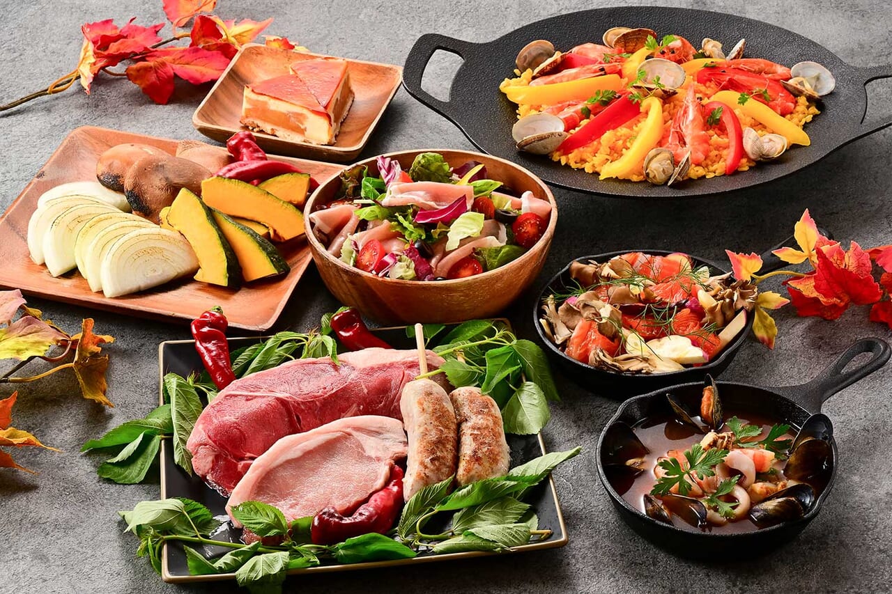 秋シーズン スタンダードプランBBQ(10月~12月)