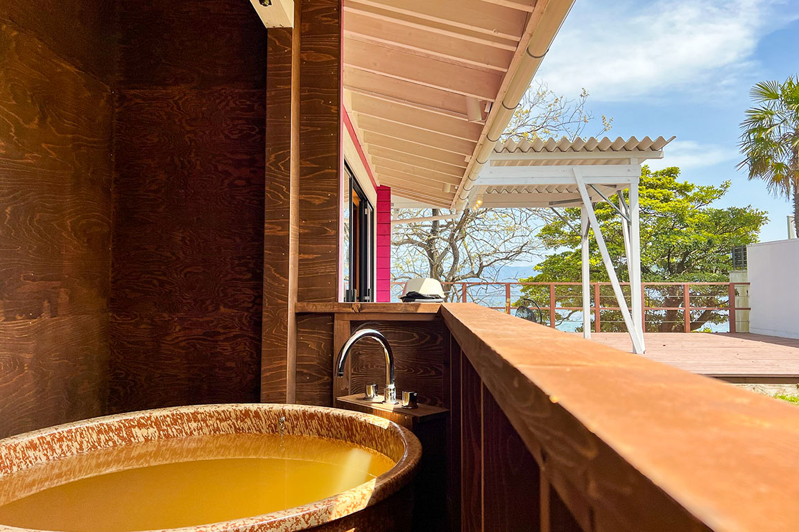 天然温泉の露天風呂を完備♨2022年2月よりリニューアルオープン！