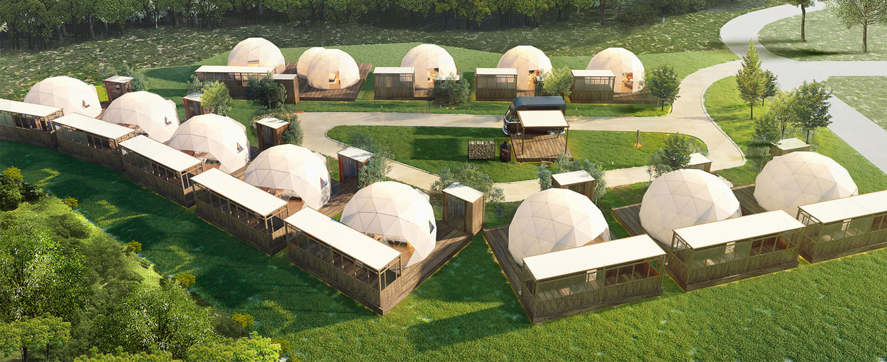 New open glamping