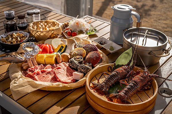 伊勢を味わう伊勢海老グランピングBBQプラン