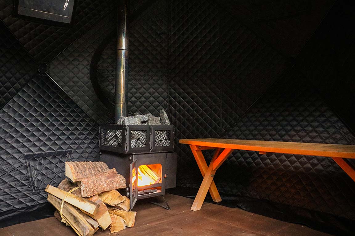 Tent sauna