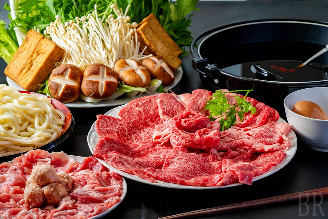 【僅限冬季】近江牛壽喜燒火鍋套餐