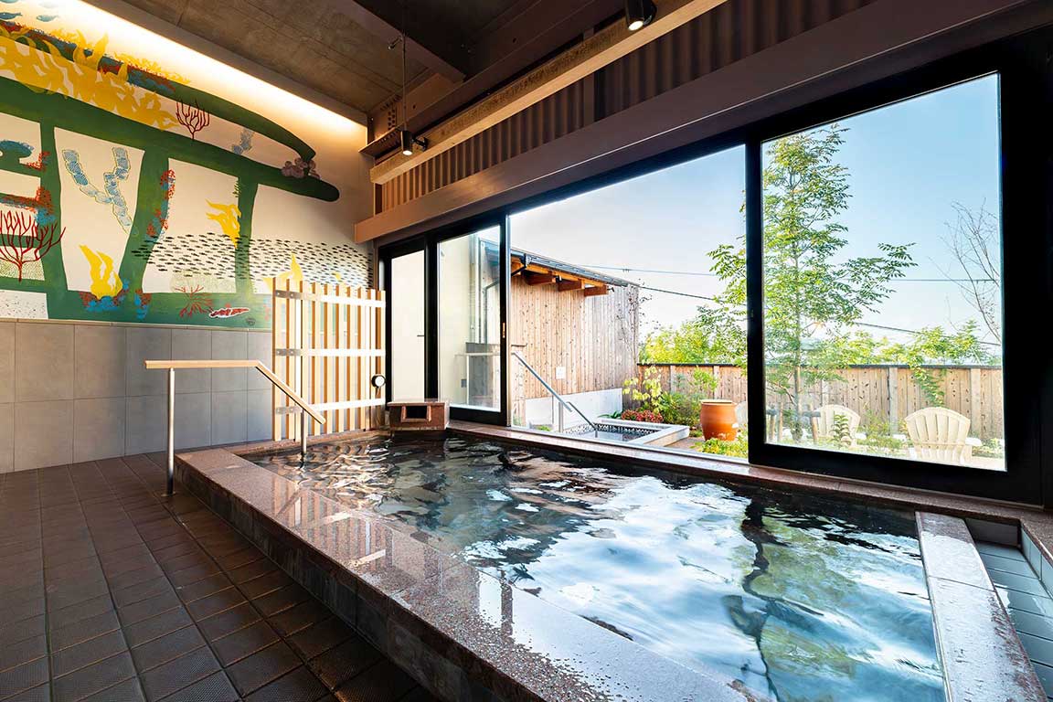 Hot spring “Shio Sai Spa”