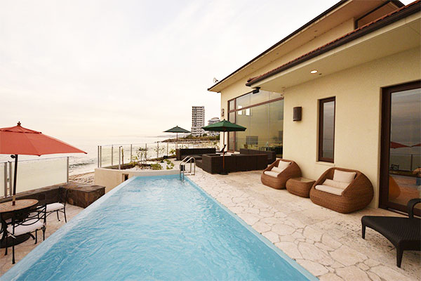 ocean view terrace