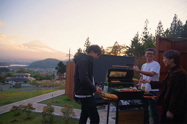 素泊まりプランで持ち込みBBQ