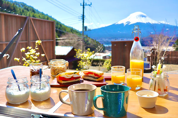 ご朝食：モーニングパニーニセット