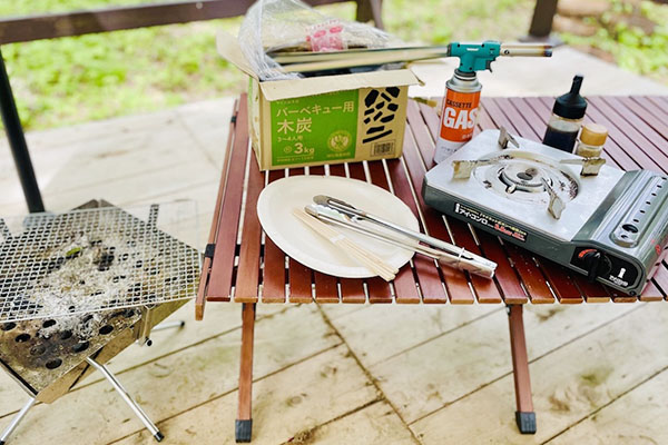 BBQ stove (3,000 yen including tax)