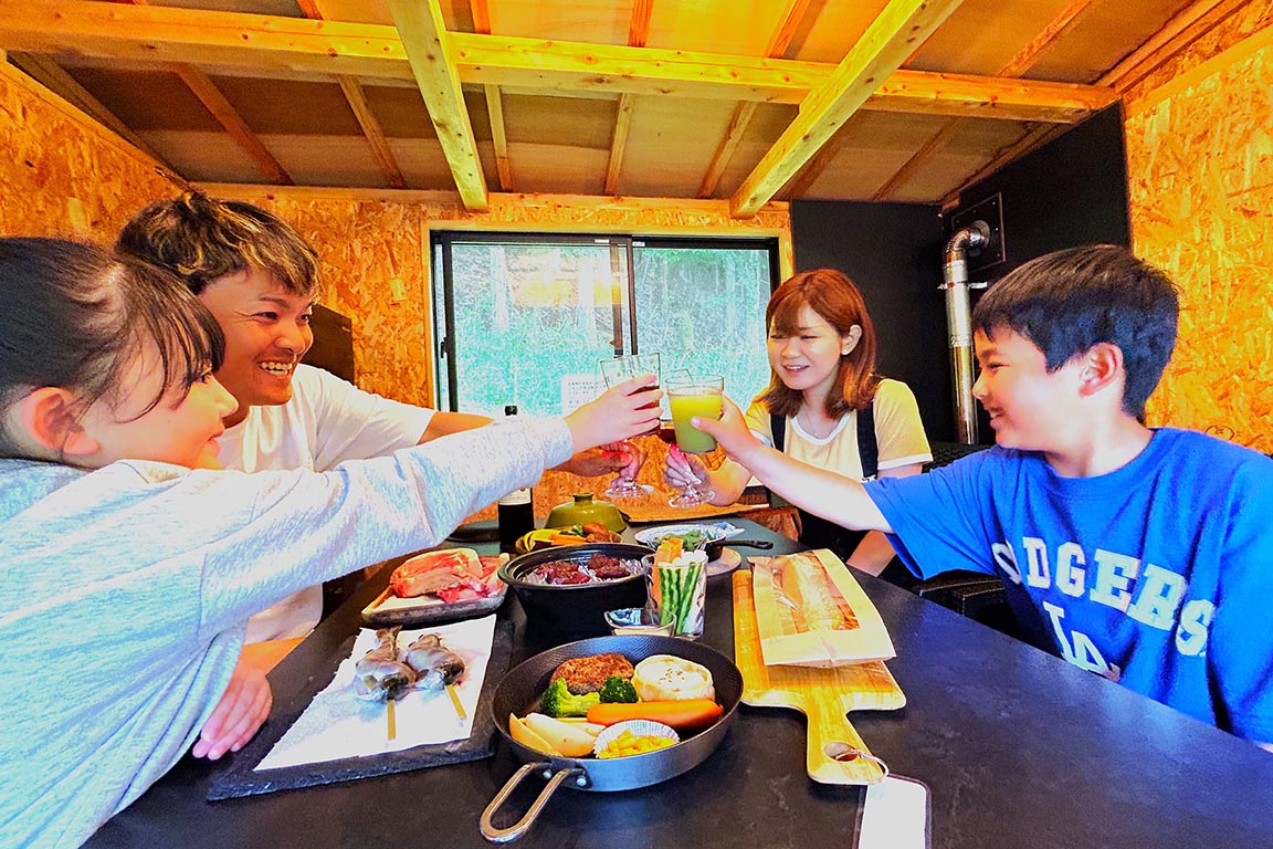 プライベートBBQスペース