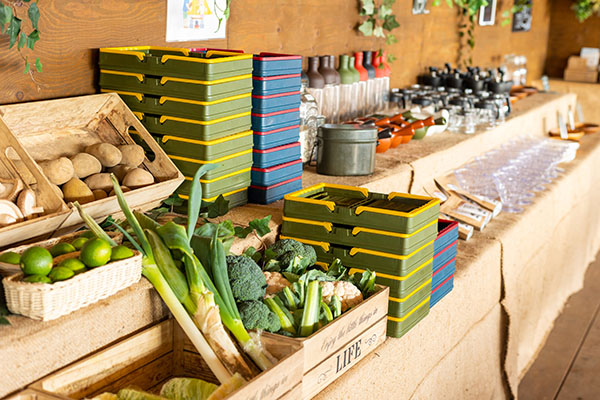 Vegetable Marche (inside the center house)