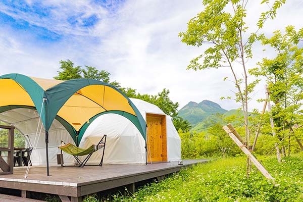 [XNUMX] Dome tent single bed x XNUMX