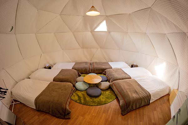 [XNUMX] Dome tent single bed x XNUMX