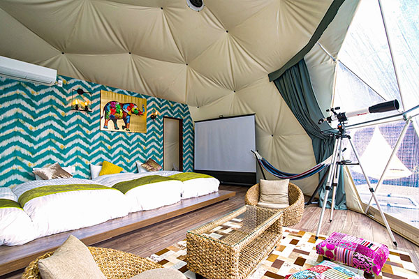 富士山を望む山中湖グランピング LE NIDO-ル・ニド【山梨】