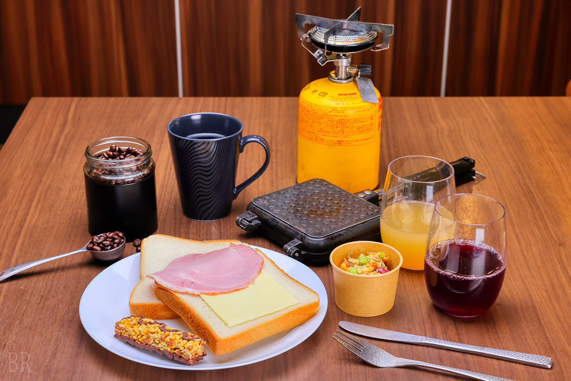 モーニングホットサンドセット