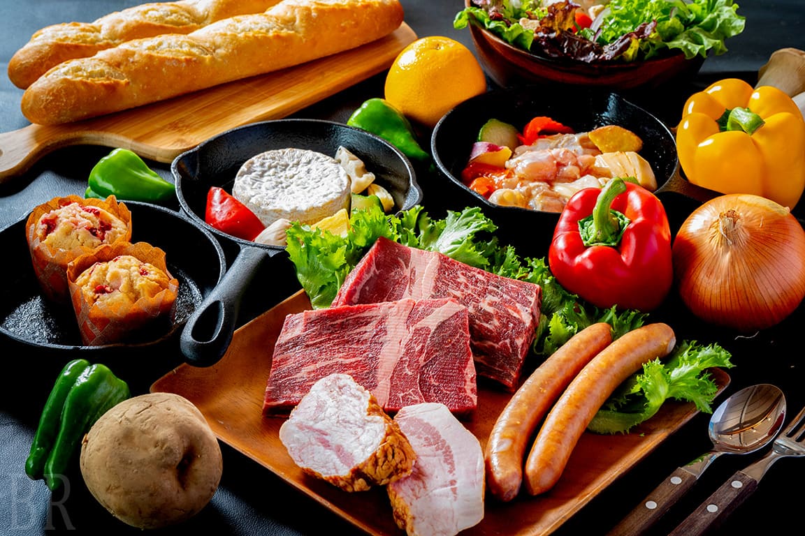 【NEW】気軽に楽しむ カジュアルBBQ メニュー例