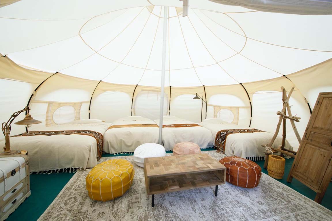 Lotus bell tent “CAMEL” “GIRAFFE”