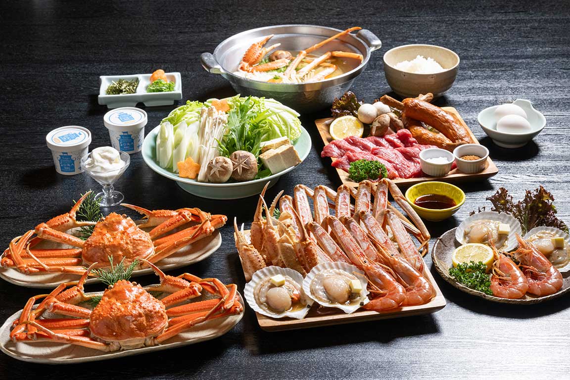 High grade raw snow crab BBQ plan