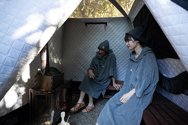 Tent sauna