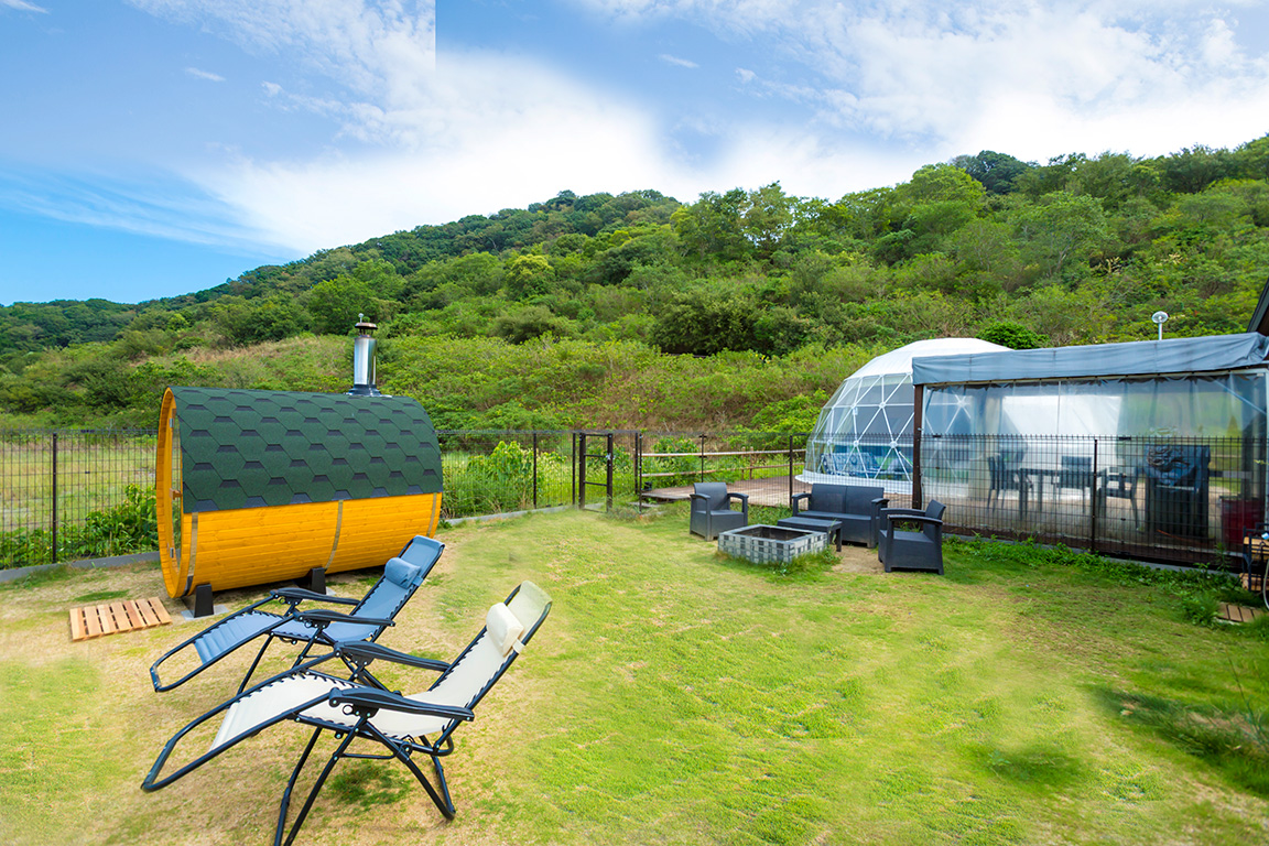 sauna dome