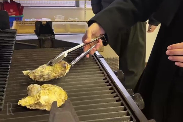焼き牡蠣グリル体験(冬季限定)
