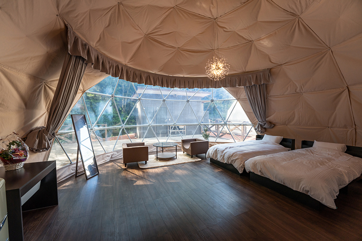 Glamping Dome [2 beds]