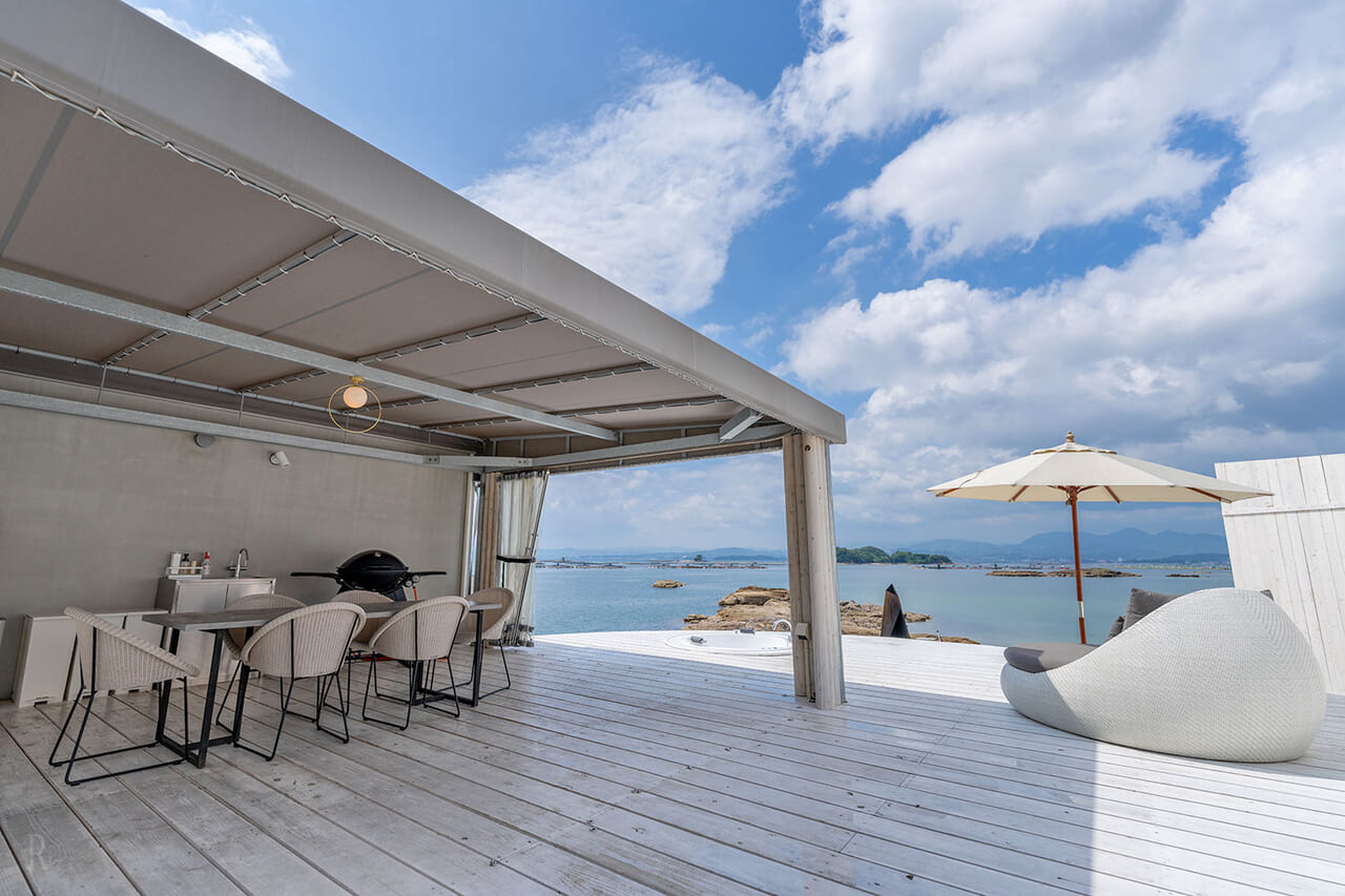 専用BBQスペース