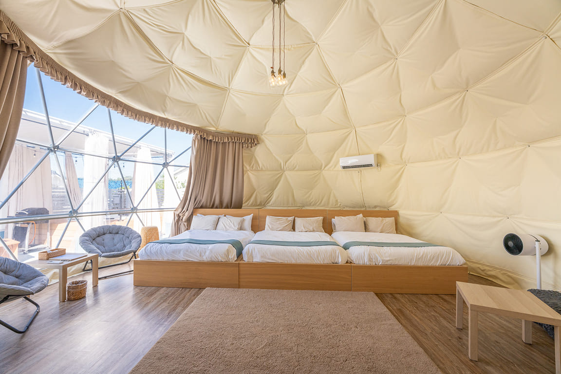 3 bed type (7m dome)