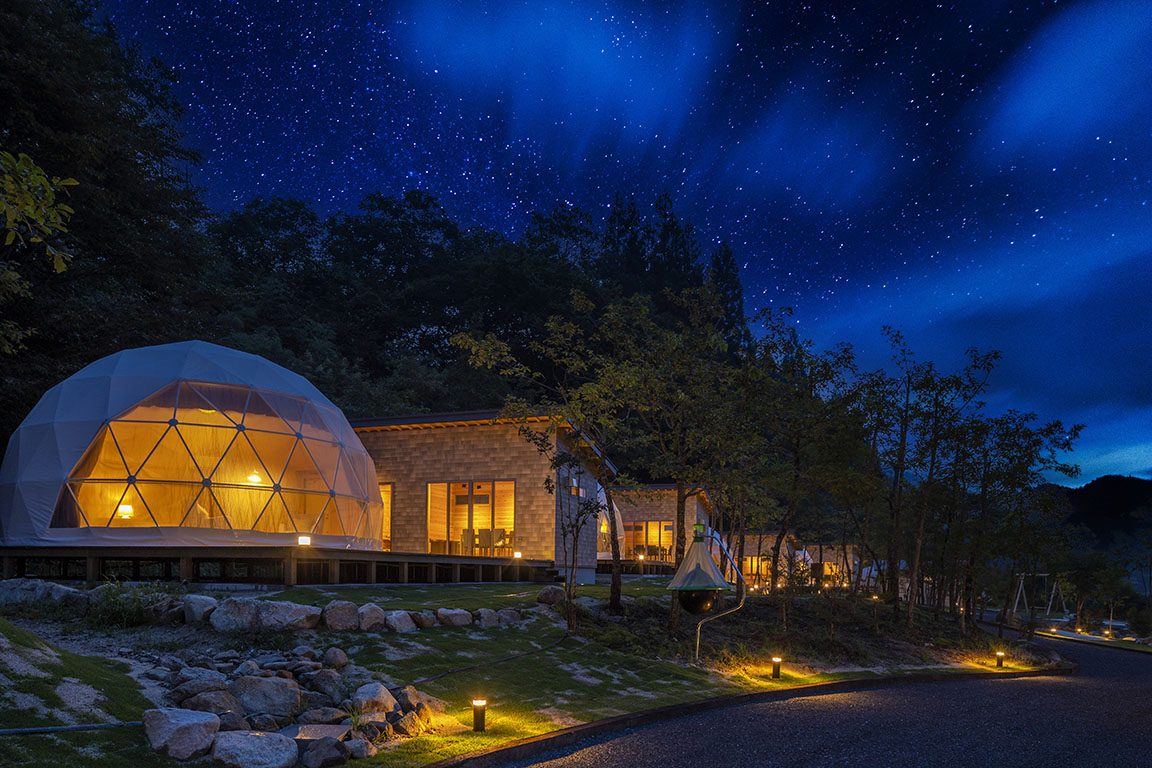 2022.8 GRAND OPEN！「 mokki ～stardust luxury glamping achi village～」