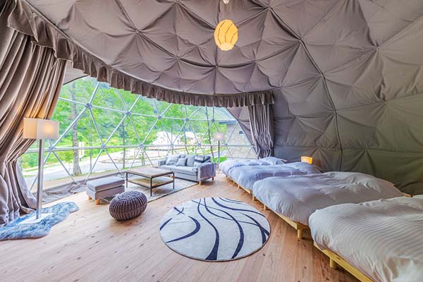 [XNUMX beds] Standard dome