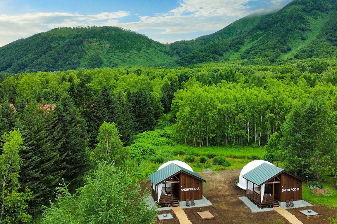 Rusutsu Glamping Snow Pod [Hokkaido]