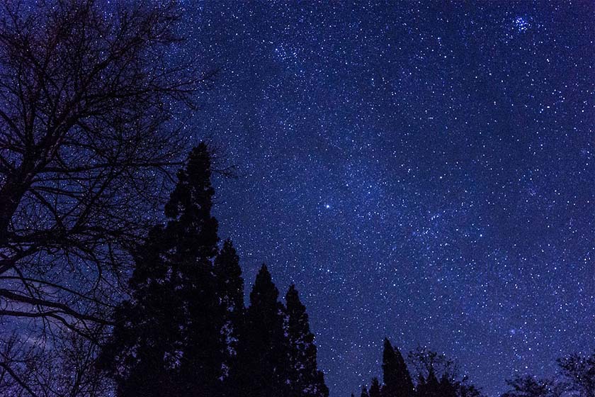 満天の星空