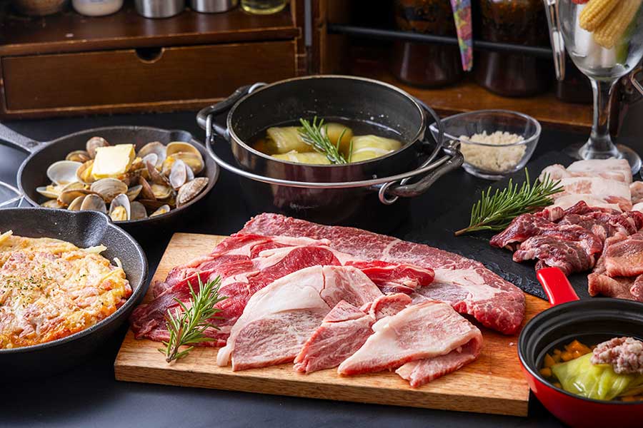 冬メニュー12/1～2/28　ラグジュアリーBBQ