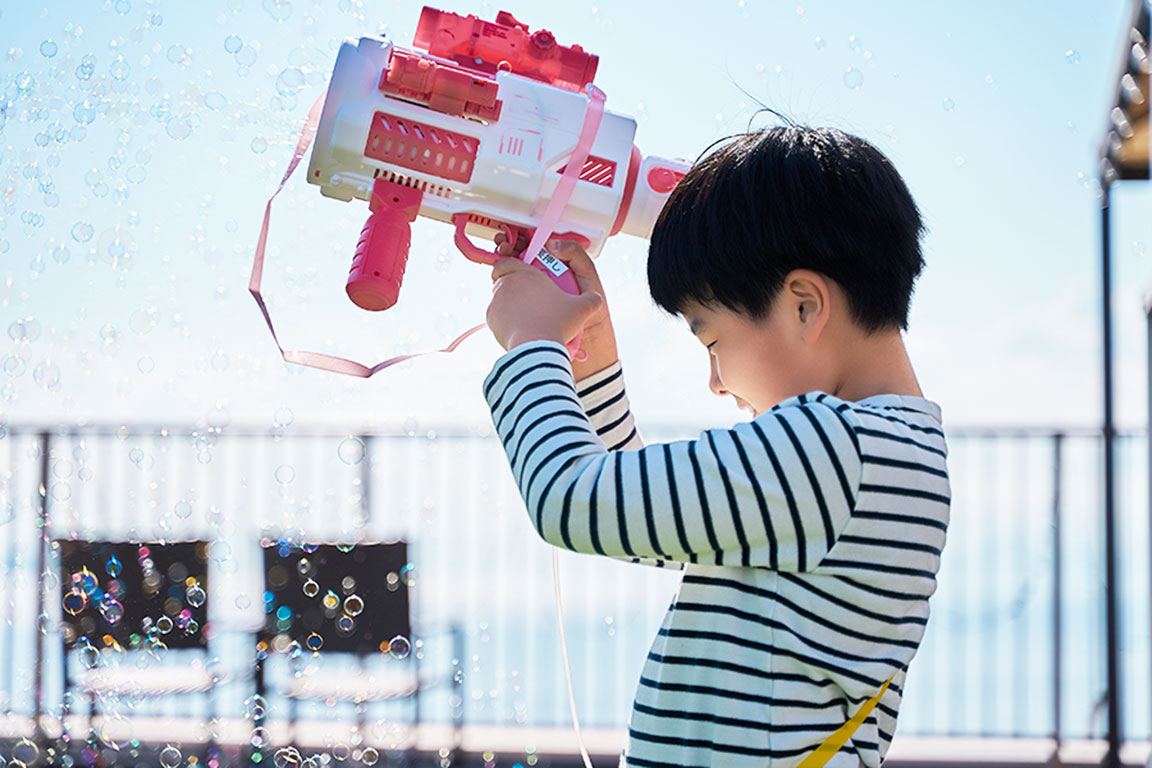 [NEW!!] Soap bubble bubble gun