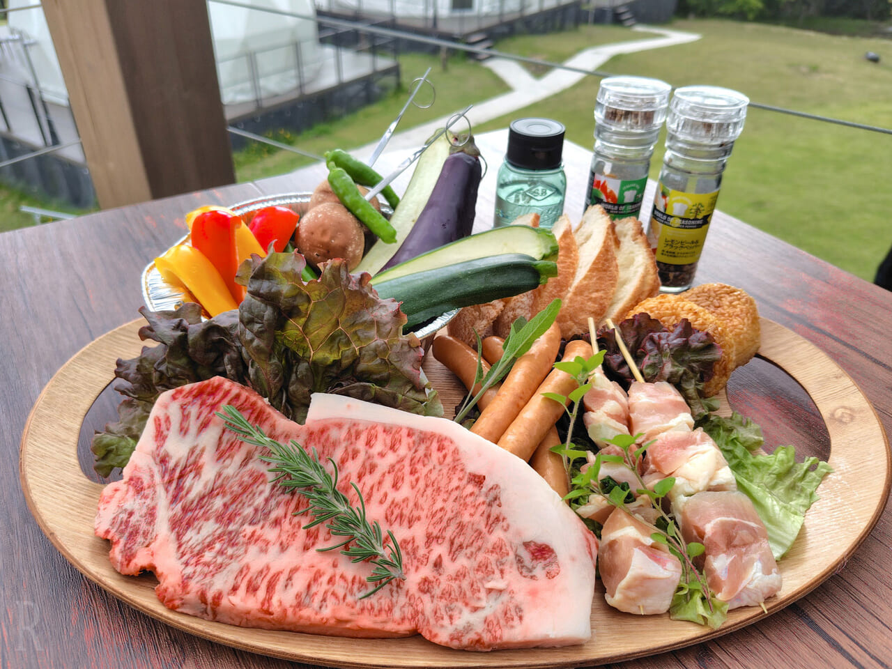 グランピングBBQ