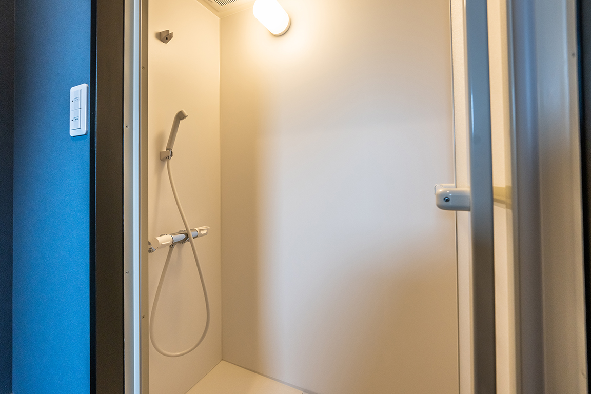 Separate toilet/shower room