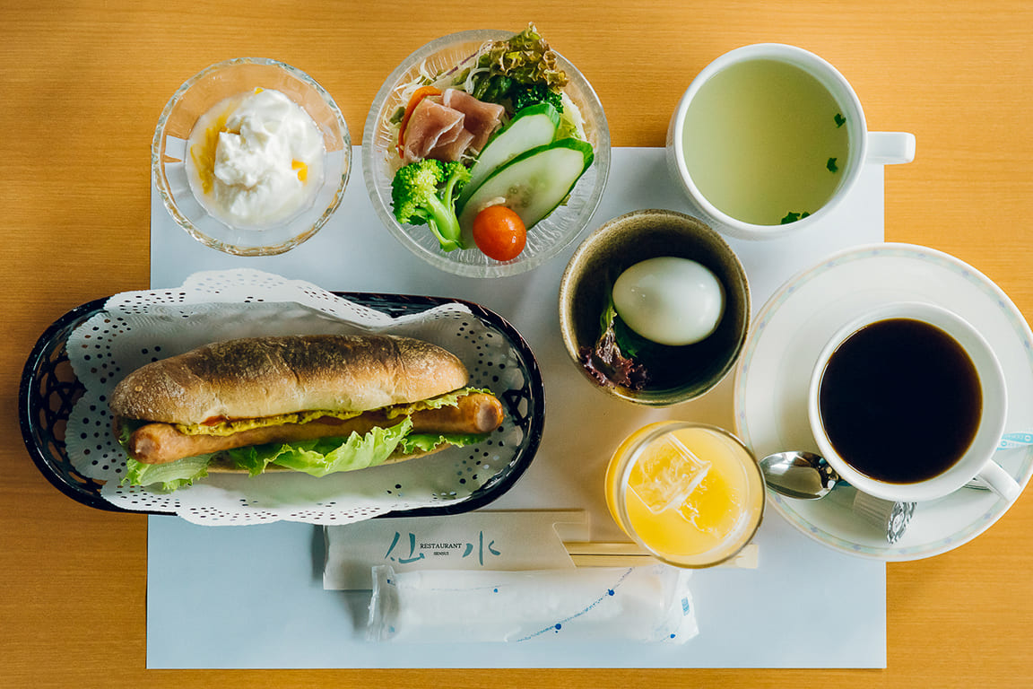 洋朝食　一例