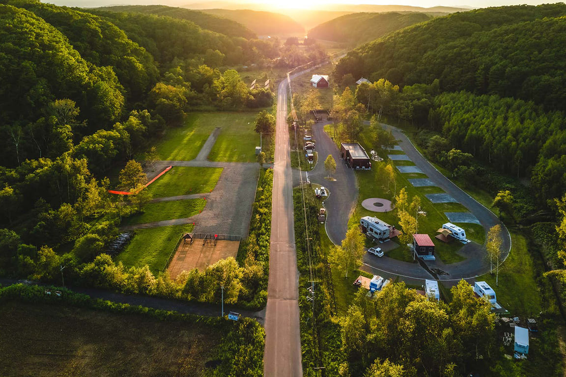 Glamping & Camping Kitahiroshima Kaeru Camp [Hokkaido]