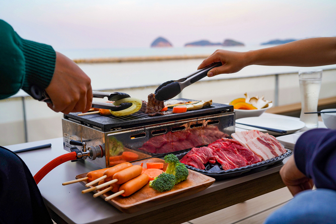 食材持ち込みBBQ