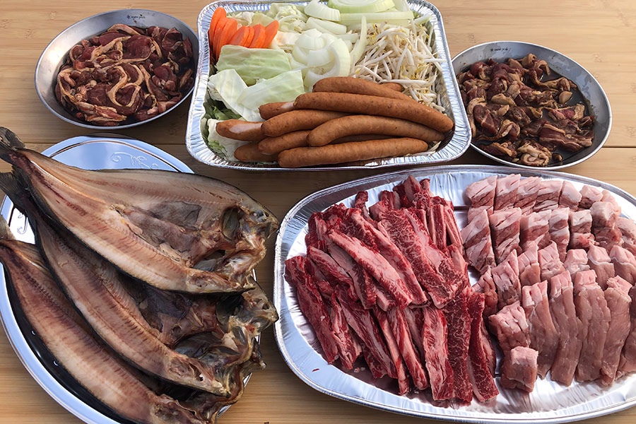 北海道の魅力満載BBQセット　5,500円