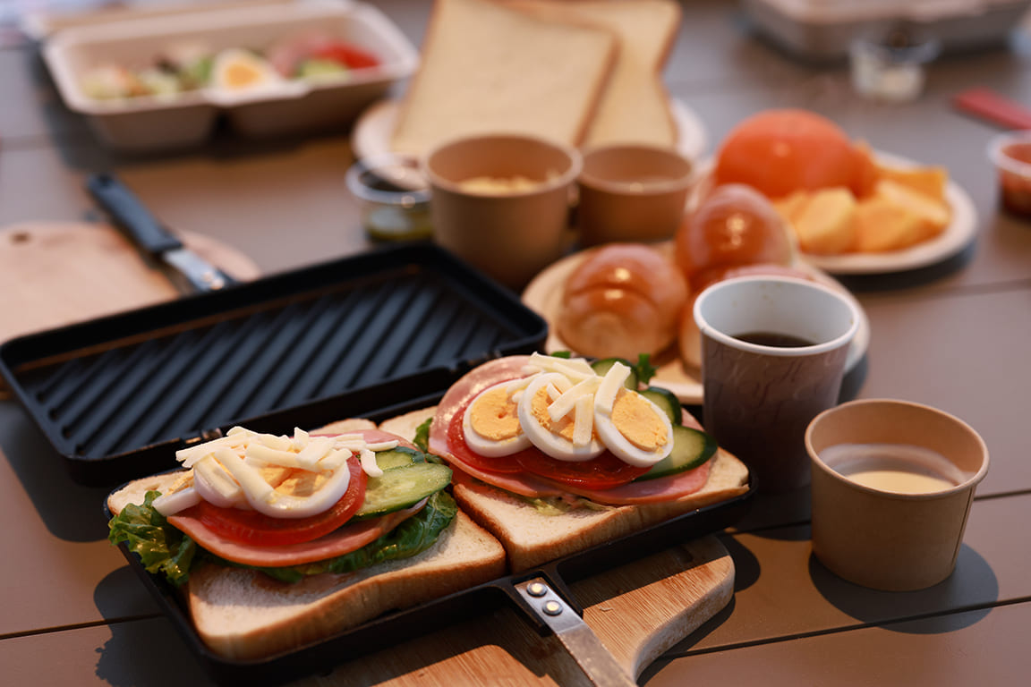 朝食メニュー