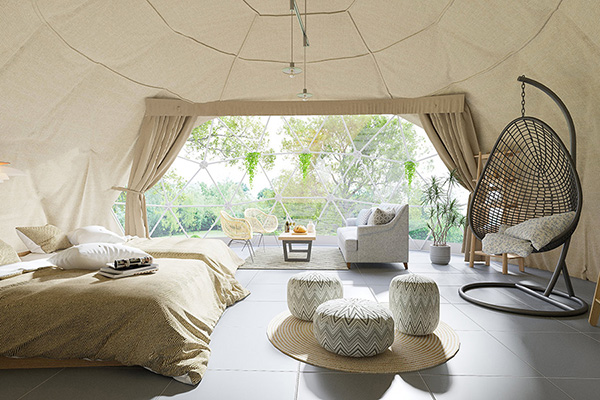 2 bed dome tent