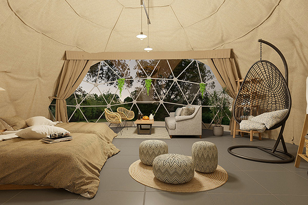 4 bed dome tent