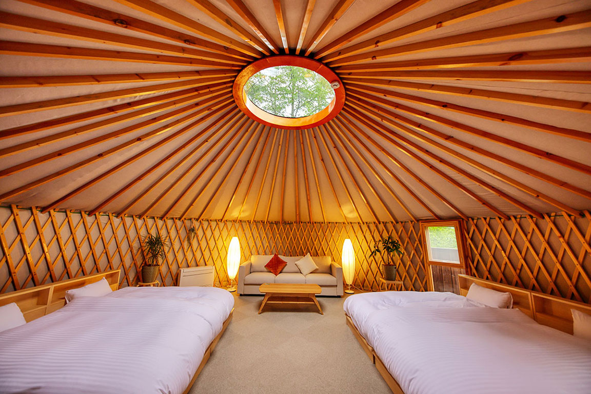 6M glamping tent