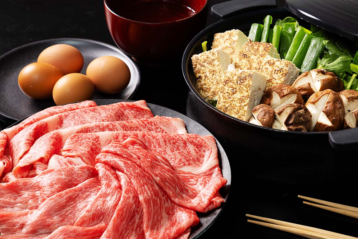 Sukiyaki menu