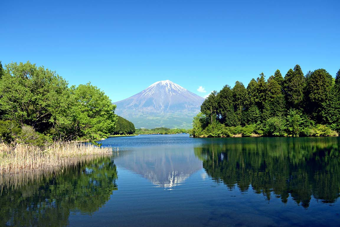 Fujikawaguchiko Town in Yamanashi Prefecture is conveniently located 80 minutes from central Tokyo.