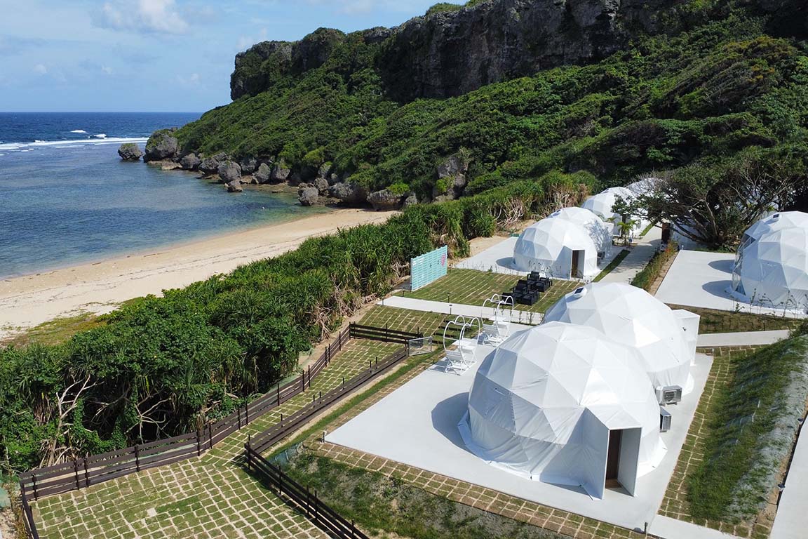 Unexplored glamping where sea turtles hatch Akunahama [Okinawa Prefecture]