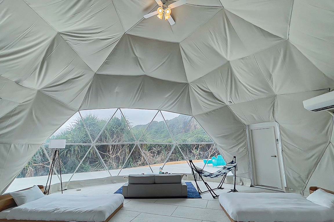 Unexplored glamping where sea turtles hatch Akunahama [Okinawa Prefecture]