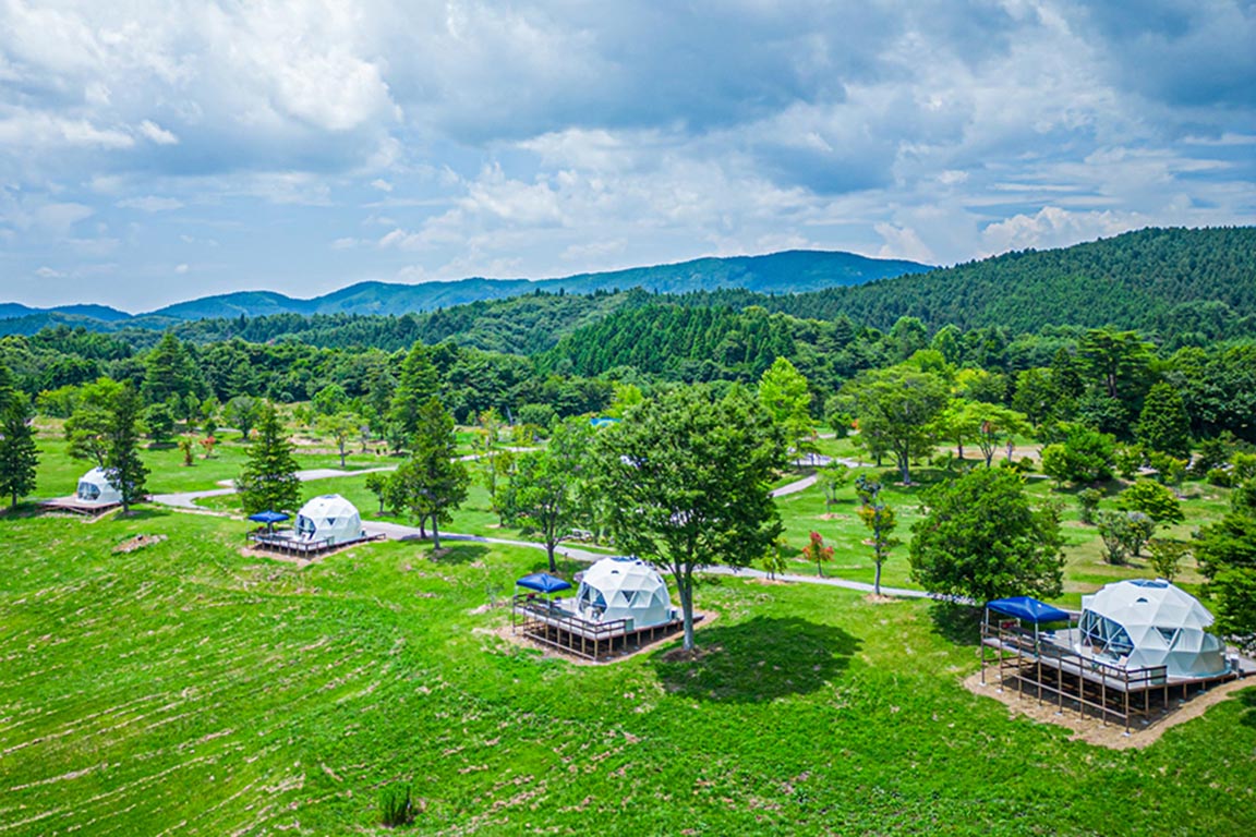 Garden in the Sky Tenma Yume -Amamu-<~Ibaraki Dome Tent Glamping~> [Ibaraki]