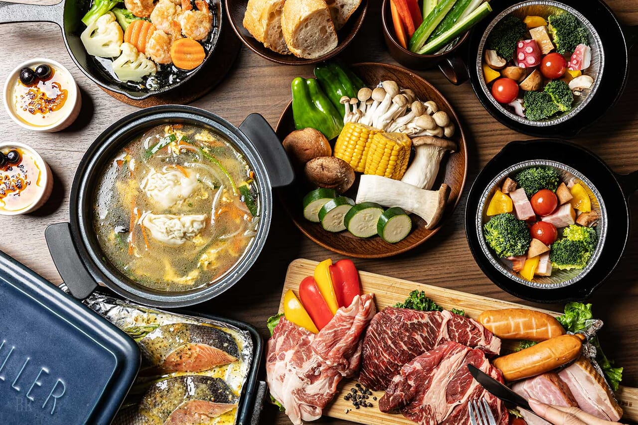 溶岩プレートで熱々ジューシー！アウトドアを満喫BBQ！【スタンダードセット】